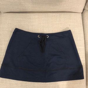 Navy blue Free People skirt